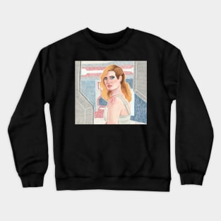 robo sara lance Crewneck Sweatshirt